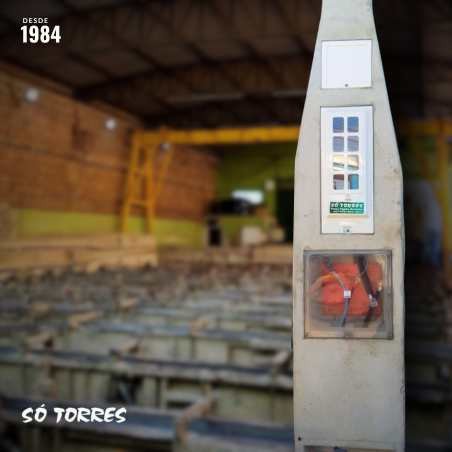 POSTE HÍBRIDO C6 - PARA ENERGIA  FOTOVOLTÁICA   - 1 RELÓGIO - CABO 95mm